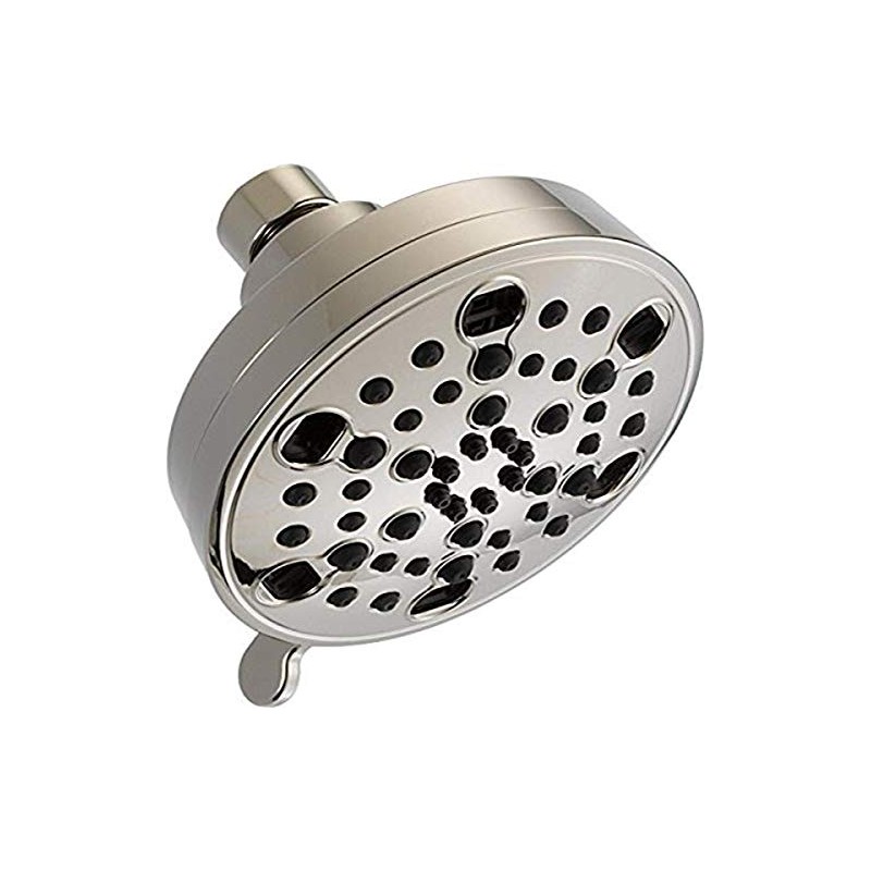 DELTA FAUCET 52638-PN18-PK H2Okinetic 5-Setting Contemporary Shower Head, Polished Nickel