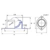 KangTeer Ball Transfer Units 5pcs 5/8 Inch Screw Mounted Ball