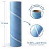 Leo Cleaning Lint Roller Refill 50 Sheets per roll 2/3/6