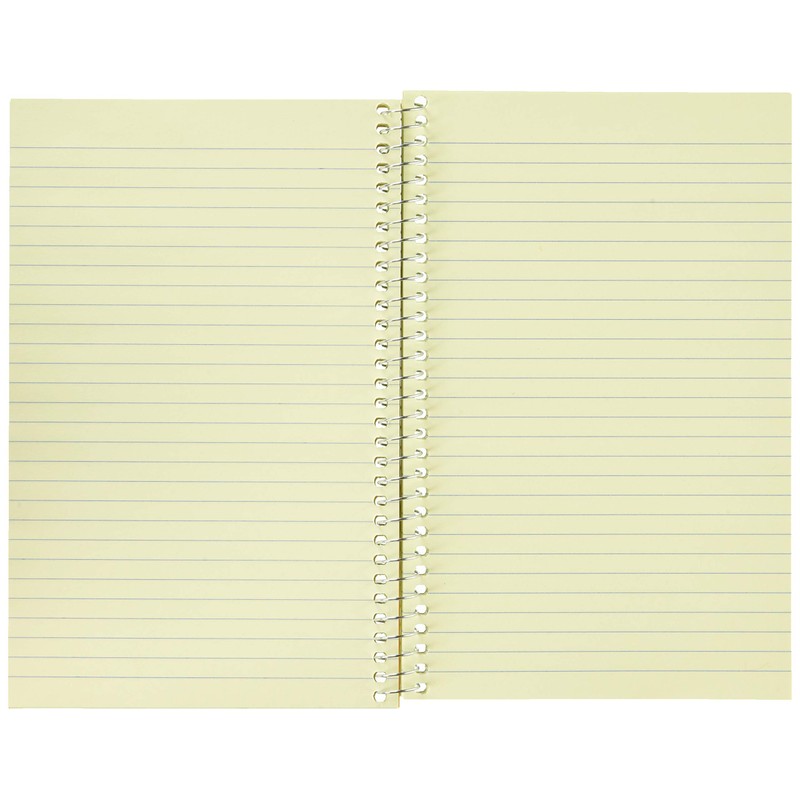 National Brown Board Cover Notebook, Narrow Ruled, 1 Subject, Green