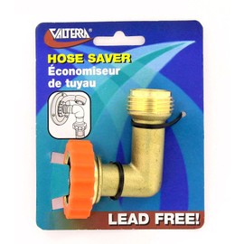 Valterra A01-0020VP Brass 90° Lead-Free Hose Saver