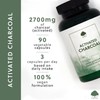 G&G Vitamins Activated Charcoal Capsules - 1,350mg per Dose -