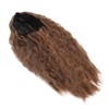 Light Brown Wave Wig Adjustable Charming Breathable Comfortable Fluffy Heat