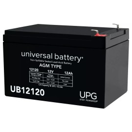 UPG UB1212921-12V F2 12AH Battery for Spitfire Scout 4 Compact Travel Scooter