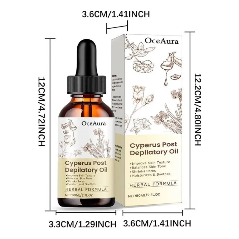 Aceite Inhibidor Del Cabello, 60 Ml, De Rápida Absorción, No