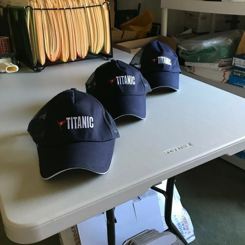 RMS TITANIC CAP, MESH BACK AND ADJUSTABLE, LOOK LIKE A