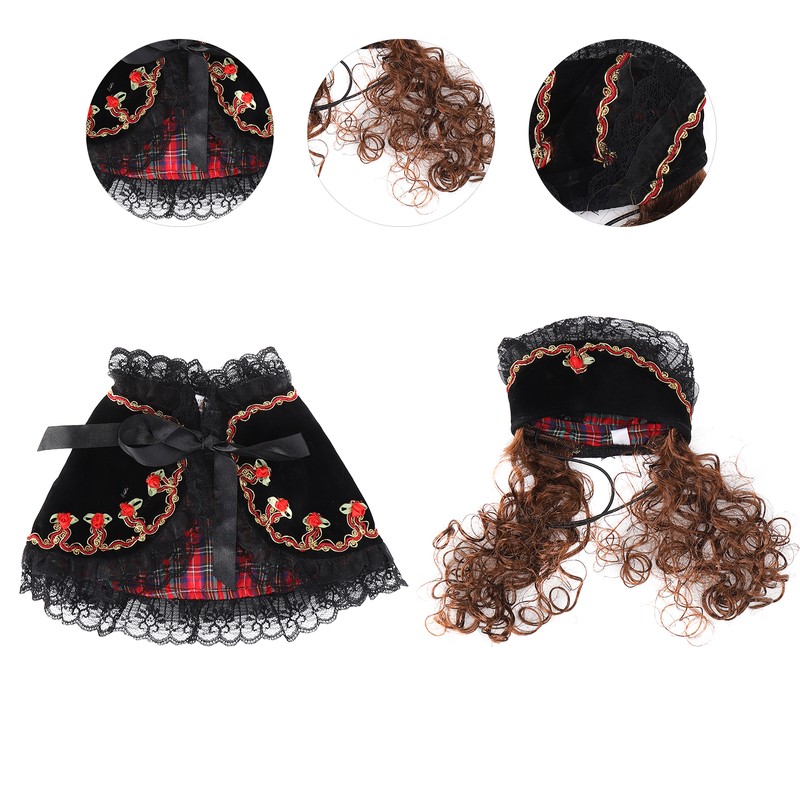 Small Pet Mini Beautiful Cloak Pet Costume Clothes Dogs Cats