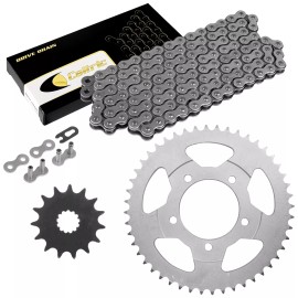 Caltric Drive Chain & Sprockets Kit for Suzuki GSF650 GSF650Sa Bandit 650 2007-2015