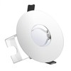 Integral Evofire Fire Rated GU10 Downlight Chrome with Insulation Cover