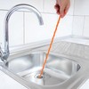 6 Piezas Serpiente para Desatascar Desagües Flexible de Plástico