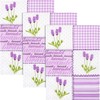 Kracht Tea Towel Half Linen Lavender Size 50 x 70