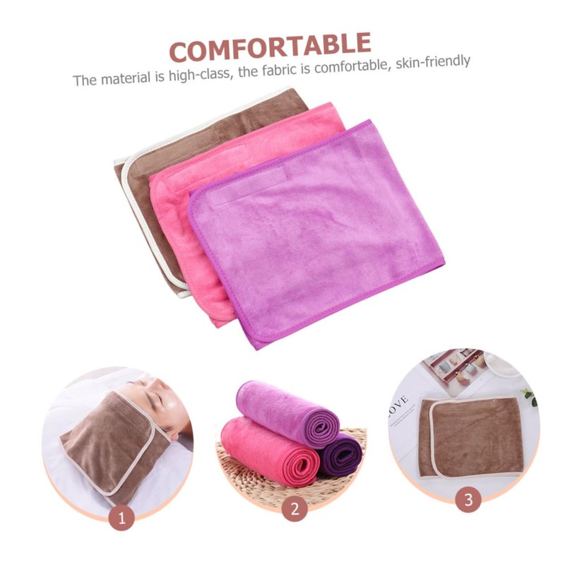 IWOWHERO 3pcs Microfiber Hair Drying Towel Wrap Turban Absorbent Spa