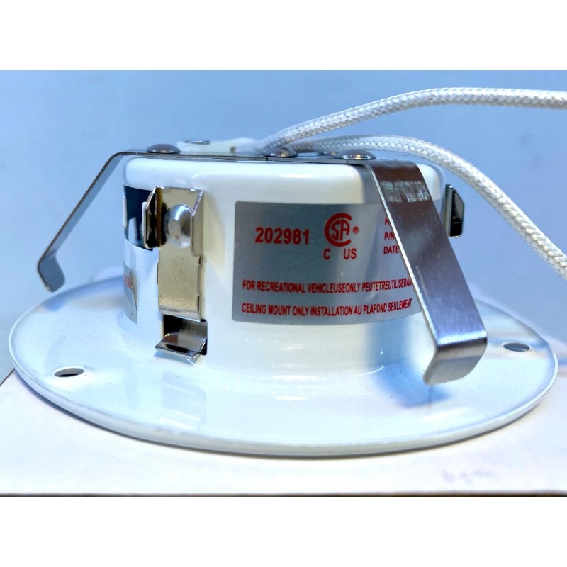 Gustafson 12V Lights Recessed Ceiling Light for RV Camper Interior