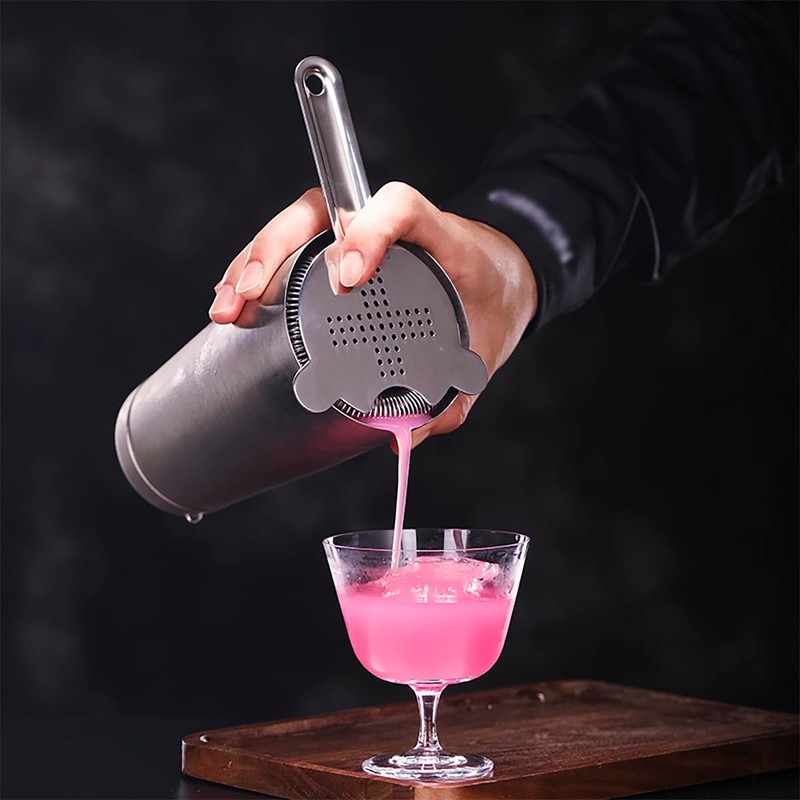 WOMLEX Boston Cocktail Shaker and Strainer