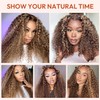 YOOLOOT Wear and Go 5x5 HD Lace Closure Wigs Human