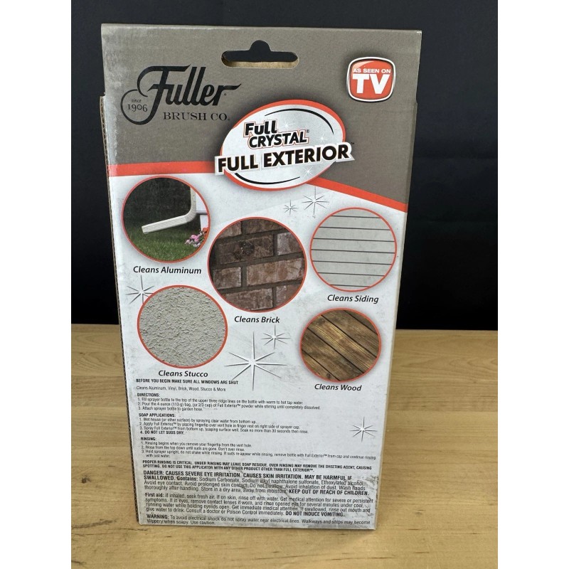 Fuller Brush Co. Full Crystal Full Exterior Cleaner Non-Toxic As