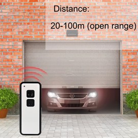 Novoferm Mini-Novotron 522 Handheld Transmitter Remote Control for 433.92 MHz Remote Control Garage Door, Novotron 502 MAX43-2, Mini-Novotron 522 Handheld Transmitter for Garage Door Opener, Pack of 1