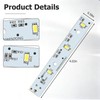 5PCS WR55X26671 LED Light Board for GE Refrigerator and Freezer,
