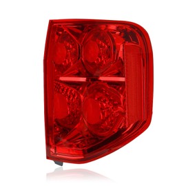 Tail Light Assembly Compatible With 2003-2005 Honda Pilot Right Passenger Side Taillight With Bulbs Replace 33551S9VA01
