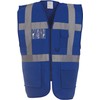 Yoko Hi-Vis Safety Vest HVW801, Colour: Royal Blue, Size: L