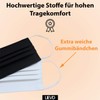 LIEVD Face Mask, 100% Cotton, Made in Germany, Oeko-Tex 100,