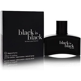 StarSun Depot Black Is Black Cologne By Nu Parfums Eau De Toilette Spray 3.4 oz