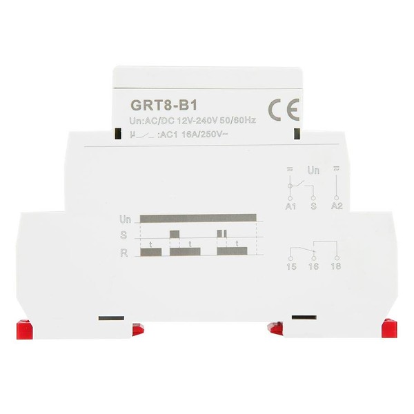 SEAFRONT AC/DC 12V-240V GRT8-B1 Mini Power Off Delay Time Relay