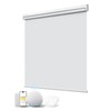 JaeJaes Motorized Smart Shades with Remote Control, Blackout Motorized Roller