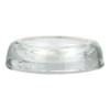 Set of 12 Clear Glass Furniture Coasters – 3 Inch