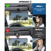 JOYTUTUS Sun Visor Extender for Car - Universal Anti-Glare Polarized