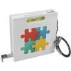 'Four Puzzle Pieces' Keyring Tape Measure/Spirit Level Tool (KM00043638)