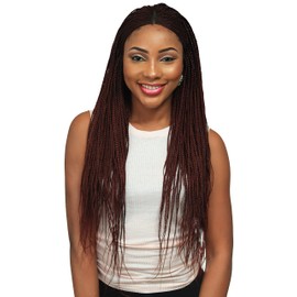 Cornrow Center Part Braid wig - Color 35-22 inches