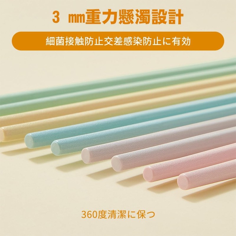 2 Piece Chopsticks Set, Bento Chopsticks, Storage Case Included, Convenient,