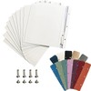 Semfalbuums Refill Pages for Self Adhesive Photo Album Scrapbook 11x10.6