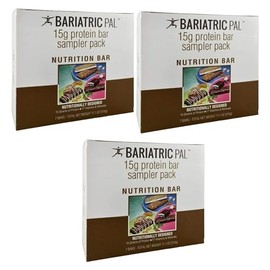 BariatricPal 15g Protein Bars - Sampler Pack (3-Pack)