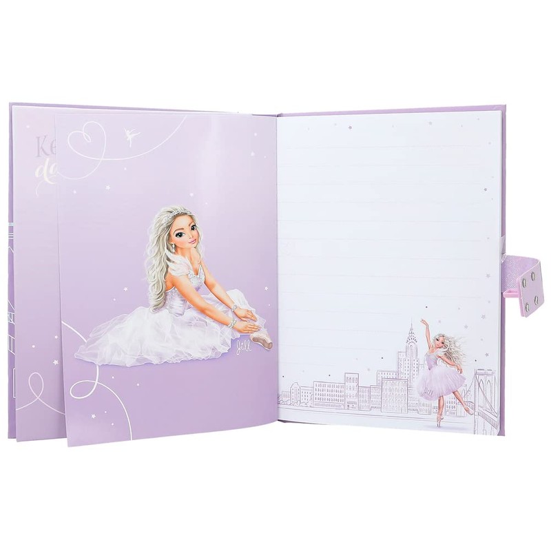 Depesche 12428 TOPModel Ballet Diary with Number Code and Sound,