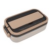 304 Stainless Steel Bento Box Adult Lunch Box Single Layer