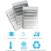 100 Piezas Bolsa Térmica de Aluminio Plata Aislamiento