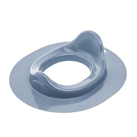 Rotho Babydesign Bella Bambina Toilet Seat - Children's Toilet Seat in Blue - Sustainable Toilet Seat for Children with Non-Slip Design