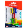 Kathay 86614099. Pack of 5 Plastic Pencil Sharpeners with Steel