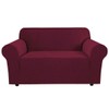 H.VERSAILTEX Stretch Couch Cover Loveseat Covers for 2 Cushion Couch