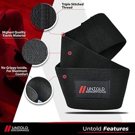 Heavy Resistance Bands - Hip Bands for Working out, Premium Exercise Bands Resistance, Durable Resistance Bands for Strength, Flexibility & Glute Work