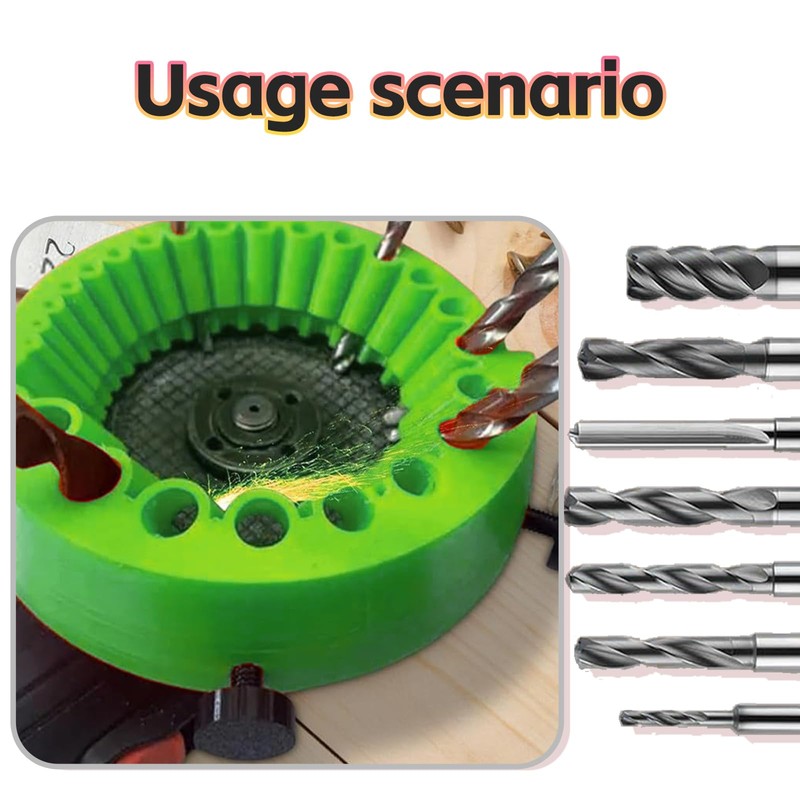 LUMOOM Drill Sharpener Tool, 2 to 13 mm Drill Bits