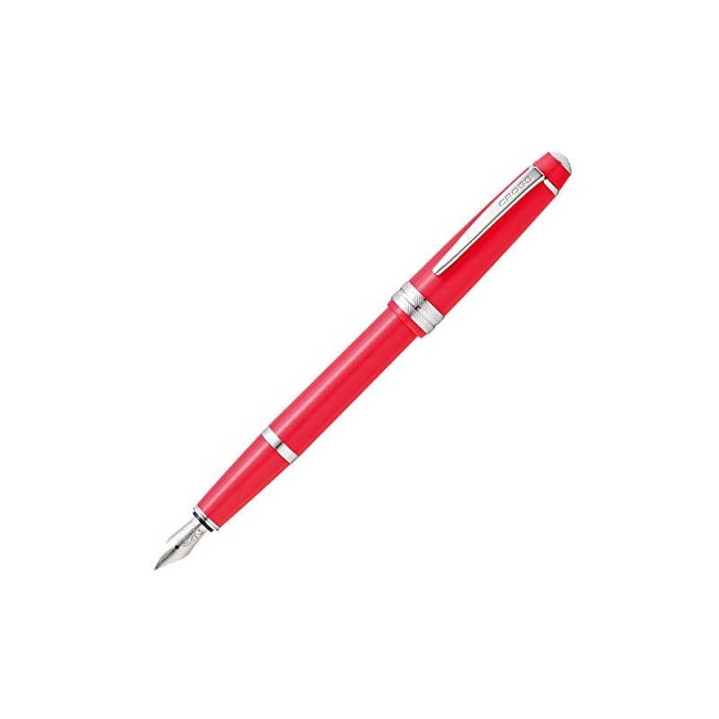 CROSS Bailey Light Polished Coral Resin Fountain Pen INCL. Premium