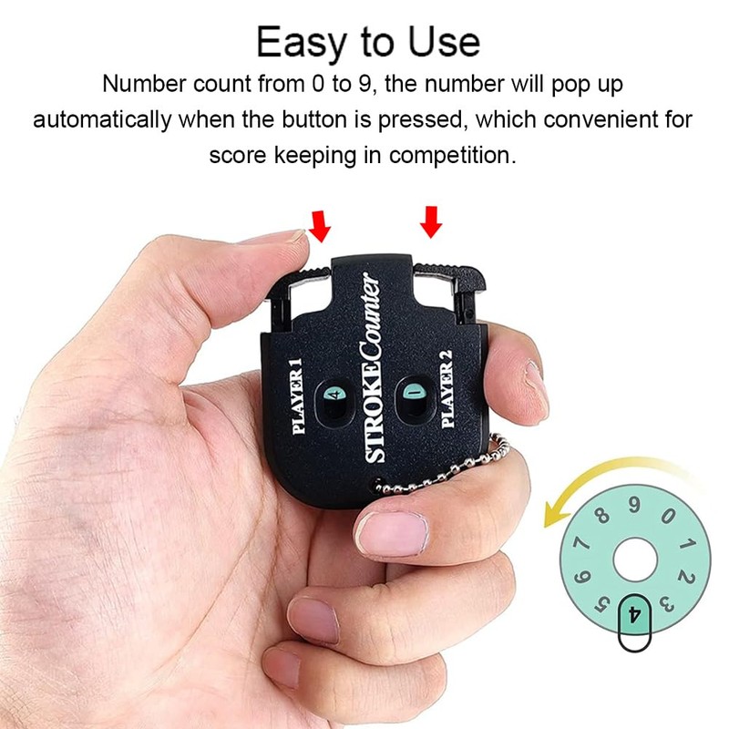 Golf Punch Counter, Golf Score Counter, Golf Stroke Counter, 2