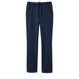 Unfamie Scrub Pants, Powder Stretch, Beautiful Legs, Anti-Transparency, Moisture-Wicking Quick-Dry, Antibacterial, Deodorizing, navy
