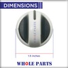 Whole Parts Washer and Dryer Control Knob Assembly Part# WP3402572