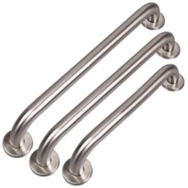 Stainless steel handle, diameter 30 mm, bathroom, wall, shower handle