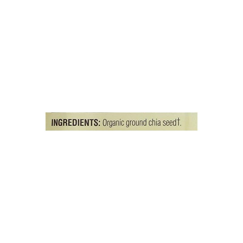Spectrum Essentials Organic Ground Chia Seed, 10 oz