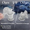 AYNEFY Tapones Impermeables para los Oídos, Orejeras Impermeables, Tapones para